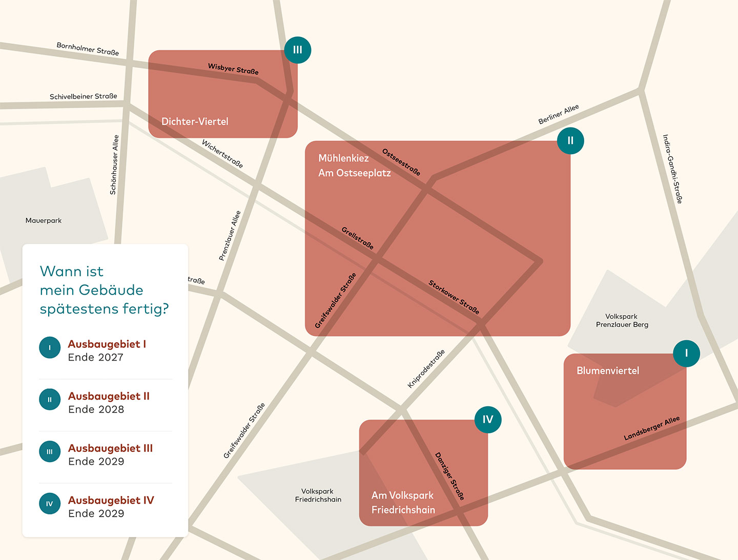 Bild: Ausbaugebiete